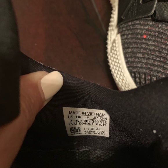 Adidas Prophere Men’s-Womens Blk/Wht/Red - Picture 5 of 5